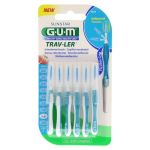 GUM TRAV-LER 1,6mm Tanne blau Interdental+6Kappen – PZN 09714333 (PZN 09714333)