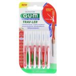 GUM TRAV-LER 0,8mm Kerze rot Interdental+6Kappen – PZN 09714445 (PZN 09714445)