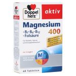 Doppelherz aktiv Magnesium 400 mg + B1 + B6 + B12 + Folsäure – PZN 07625045 (PZN 07625045)