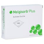 MELGISORB Plus Alginat Verband 5x5 cm steril – PZN 09932656 (PZN 09932656)