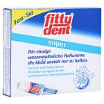 FITTYDENT super Haftcreme Test-Set 10g+4 Rein.Tab. – PZN 13503056 (PZN 13503056)