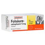 Folsäure-ratiopharm 5mg – PZN 04010113 (PZN 04010113)