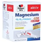 Doppelherz aktiv Magnesium 400 + B6 + B12 + Folsäure Direkt – PZN 11616135 (PZN 11616135)
