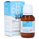 BIOCHEMIE DHU 10 Natrium sulfuricum D 6 Tab.Karto – PZN 06329250 (PZN 06329250)