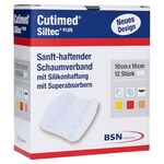 CUTIMED Siltec Plus Schaumverb.10x10 cm haftend – PZN 10204229 (PZN 10204229)