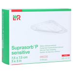 SUPRASORB P sensitive PU-Schaumv.border 7,5x7,5cm – PZN 16602497 (PZN 16602497)