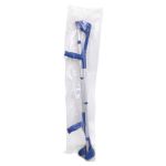 UNTERARMSTÜTZE f.Erwachsene blau Leichtmetall – PZN 03051305 (PZN 03051305)