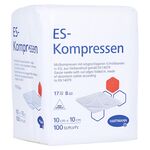 ES-Kompressen 10x10 cm 8fach unsteril – PZN 01447223 (PZN 01447223)