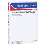 HANSAPOR steril Wundverband 8x10 cm – PZN 12439971 (PZN 12439971)