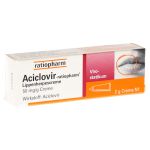 Aciclovir-ratiopharm Lippenherpescreme – PZN 02286360 (PZN 02286360)