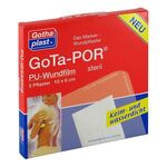GOTA-POR PU Wundfilm 10x6 cm steril Pflaster – PZN 00468447 (PZN 00468447)