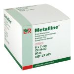 METALLINE Drain Kompressen 6x7 cm – PZN 02072713 (PZN 02072713)