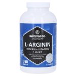 L-ARGININ 750 mg hochd.+Piperin+Vitamine Kapseln – PZN 13815324 (PZN 13815324)