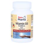 VITAMIN D3 14.000 I.E. Softgel-Kapseln ZeinPharma – PZN 13427964 (PZN 13427964)