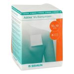 ASKINA Mullkompressen 10x10 cm unsteril 8fach – PZN 06874533 (PZN 06874533)