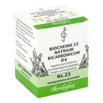 BIOCHEMIE 23 Natrium bicarbonicum D 6 Tabletten – PZN 04325288 (PZN 04325288)
