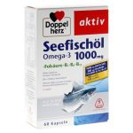 Doppelherz aktiv Seefischöl Omega-3 1.000 mg + Folsäure + B1 + B6 + B12 Kapseln – PZN 06583675 (PZN 06583675)