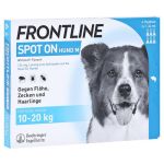 Frontline Spot On gegen Zecken und Flöhe bei Hunden 10 - 20 kg – PZN 02246395 (PZN 02246395)
