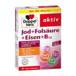 DOPPELHERZ Jod+Folsäure+Eisen+B12 Tabletten – PZN 16487984 (PZN 16487984)
