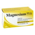 MAGNESIUM 100 mg Jenapharm Tabletten – PZN 07798811 (PZN 07798811)