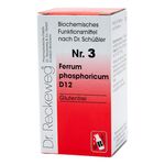 BIOCHEMIE 3 Ferrum phosphoricum D 12 Tabletten – PZN 03886872 (PZN 03886872)