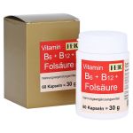 VITAMIN B6+B12+Folsäure Kapseln – PZN 14058291 (PZN 14058291)
