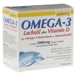 Omega-3 Lachsöl + Vitamin D + Omega-3-Konzentrat – PZN 09069795 (PZN 09069795)