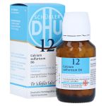 BIOCHEMIE DHU 12 Calcium sulfuricum D 6 Tabletten – PZN 02581053 (PZN 02581053)