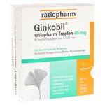 GINKOBIL ratiopharm 40mg – PZN 06680912 (PZN 06680912)