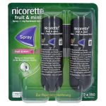 NICORETTE Fruit & Mint Spray 1 mg/Sprühstoß – PZN 15293692 (PZN 15293692)