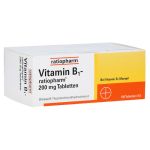 Vitamin B1-ratiopharm 200mg – PZN 01586054 (PZN 01586054)
