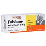 Folsäure-ratiopharm 5mg – PZN 03971388 (PZN 03971388)