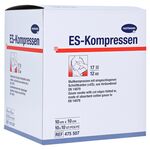 ES-KOMPRESSEN steril 10x10 cm 12fach Großpackung – PZN 06454127 (PZN 06454127)