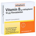 Vitamin B12 ratiopharm 10 µg Filmtabletten – PZN 08735267 (PZN 08735267)