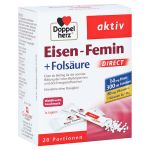 Doppelherz aktiv Eisen-Femin Direct mit Vitamin C + B6 + B12 + Folsäure – PZN 01446577 (PZN 01446577)
