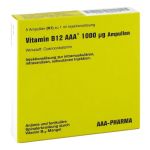 Vitamin B12 AAA 1.000 µg Ampullen – PZN 06902519 (PZN 06902519)