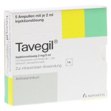 TAVEGIL Injektionslösung 2 mg/2 ml Ampullen (PZN 10130643)