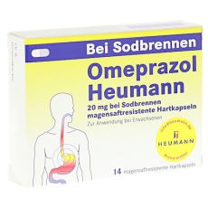 Omeprazol Heumann 20mg bei Sodbrennen (PZN 07516480)