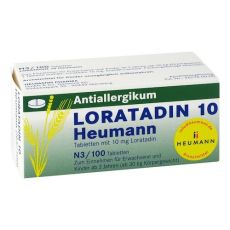 Loratadin 10 Heumann (PZN 01476667)