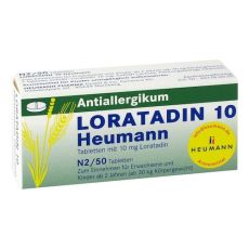 Loratadin 10 Heumann (PZN 01476650)