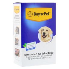 BAY O PET Zahnpfl.Kaustreif.Spearmint f.gr.Hunde (PZN 00679670)
