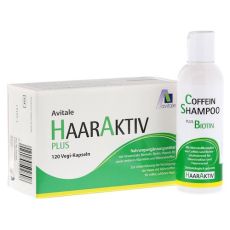 Avitale HaarAktiv PLUS Vegi + gratis Coffein Shampoo (PZN 06426800)