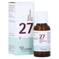 BIOCHEMIE Pflüger 27 Kalium bichromicum D 12 Glob. (PZN 17278432)