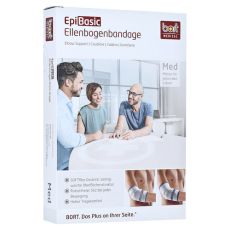 BORT EpiBasic Bandage M silber (PZN 07673423)