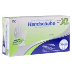 HANDSCHUHE Einmal Vinyl puderfrei XL (PZN 02499541)