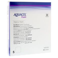 AQUACEL Foam nicht adhäsiv 15x15 cm Verband (PZN 08999807)