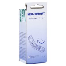 TABLETTENTEILER blau transparent (PZN 10518459)
