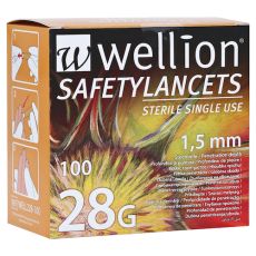 WELLION Safetylancets 28 G Sicherheitseinmallanz. (PZN 13928554)