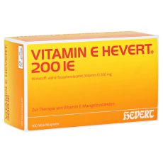 VITAMIN E HEVERT 200 I.E. Weichkapseln (PZN 15865390)