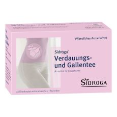 SIDROGA Verdauungs- und Gallentee Filterbeutel (PZN 10109229)